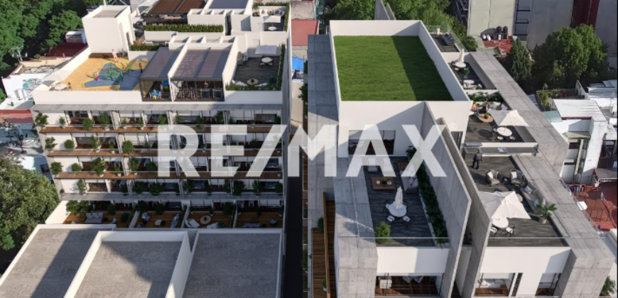 Departamento en venta, Av Chapultepec, Colonia Centro, Roma Nte., Alcaldia Cuauhtémoc, CDMX,